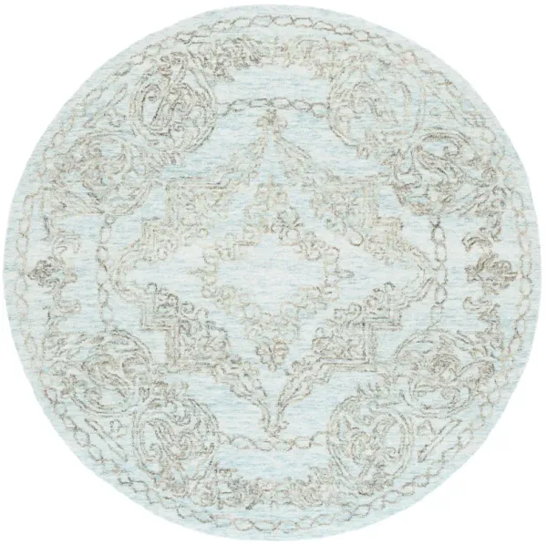 METRO Hand Tufted 6' x 6' Round area rug