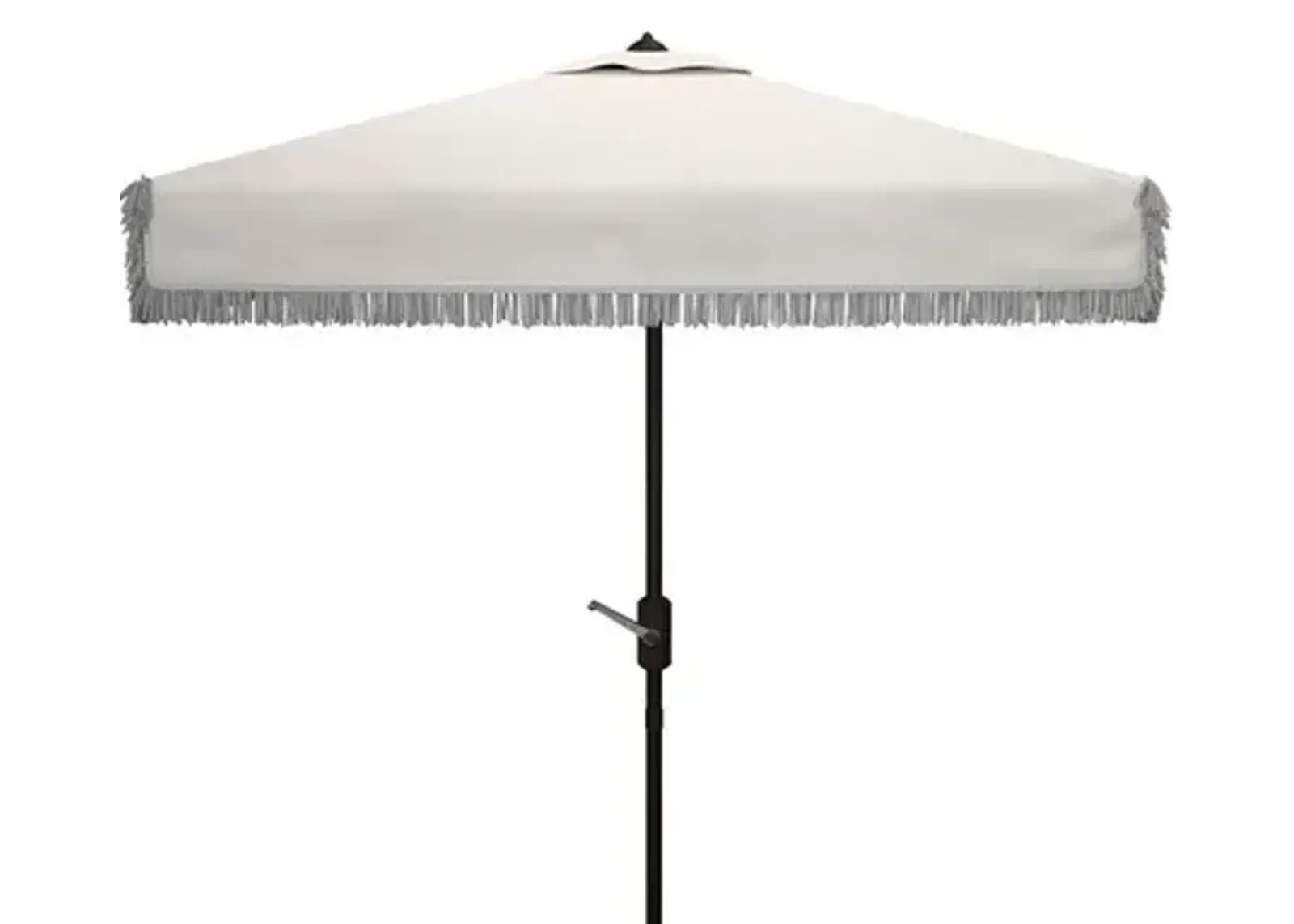 Milan Fringe Crank Umbrella