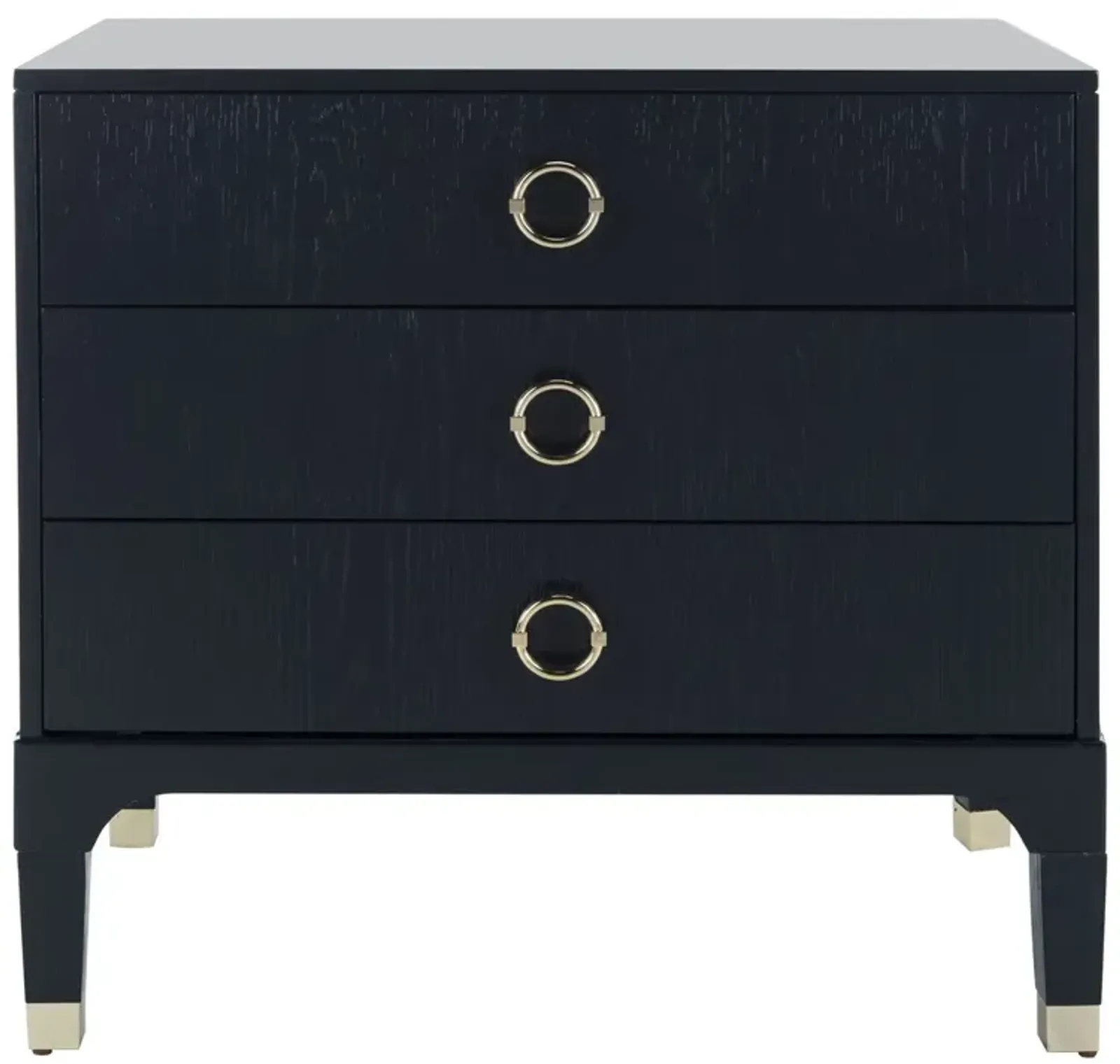 LORNA 3 DRAWER CONTEMPORARY NIGHT STAND