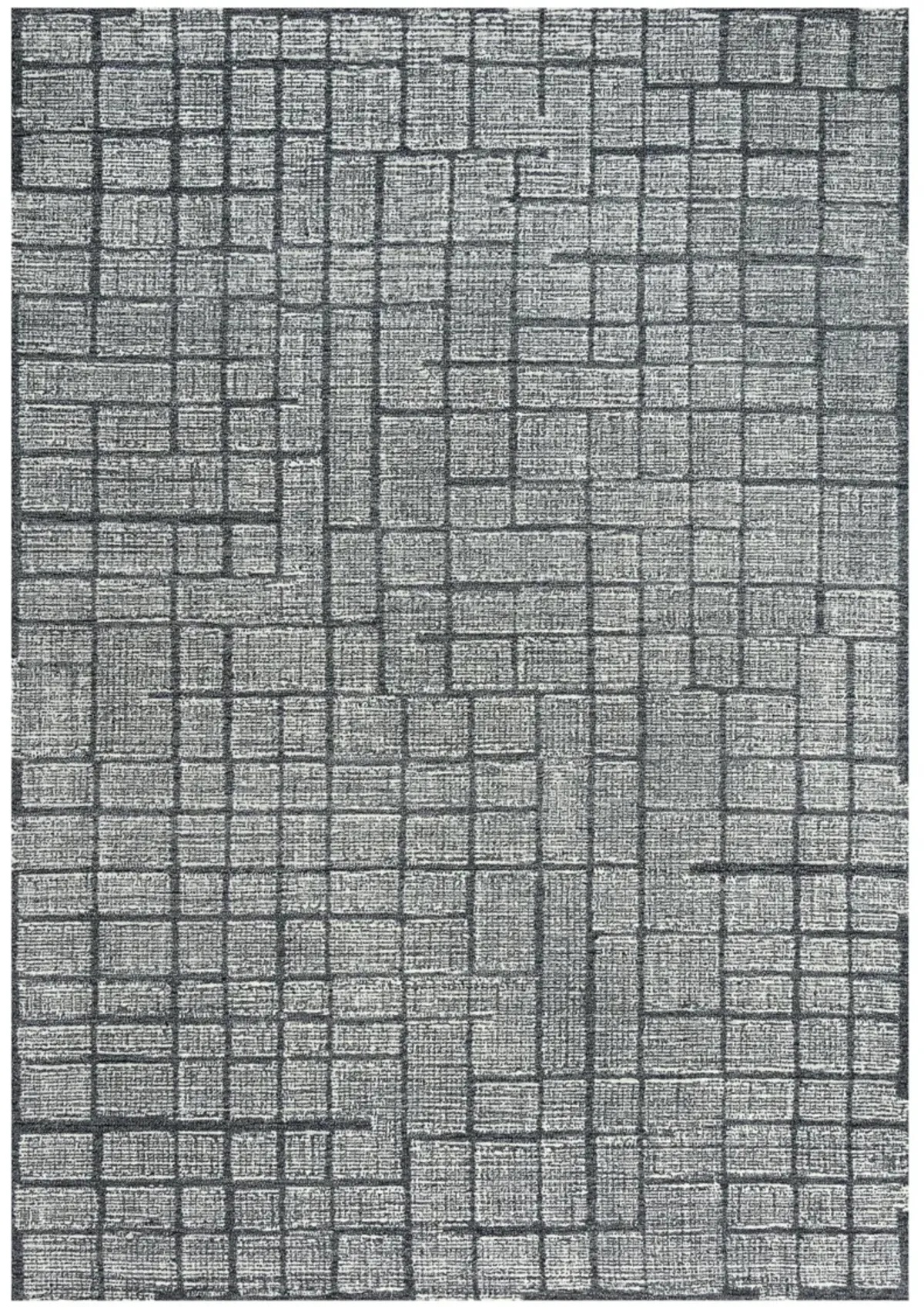 Taylor Charcoal  Wool 5' x 7'6" Rectangle Rug