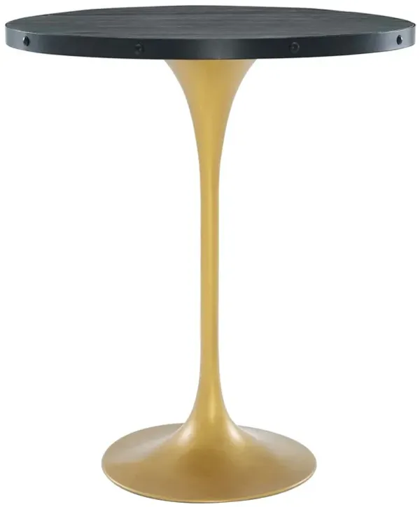 Drive Wood Bar Table