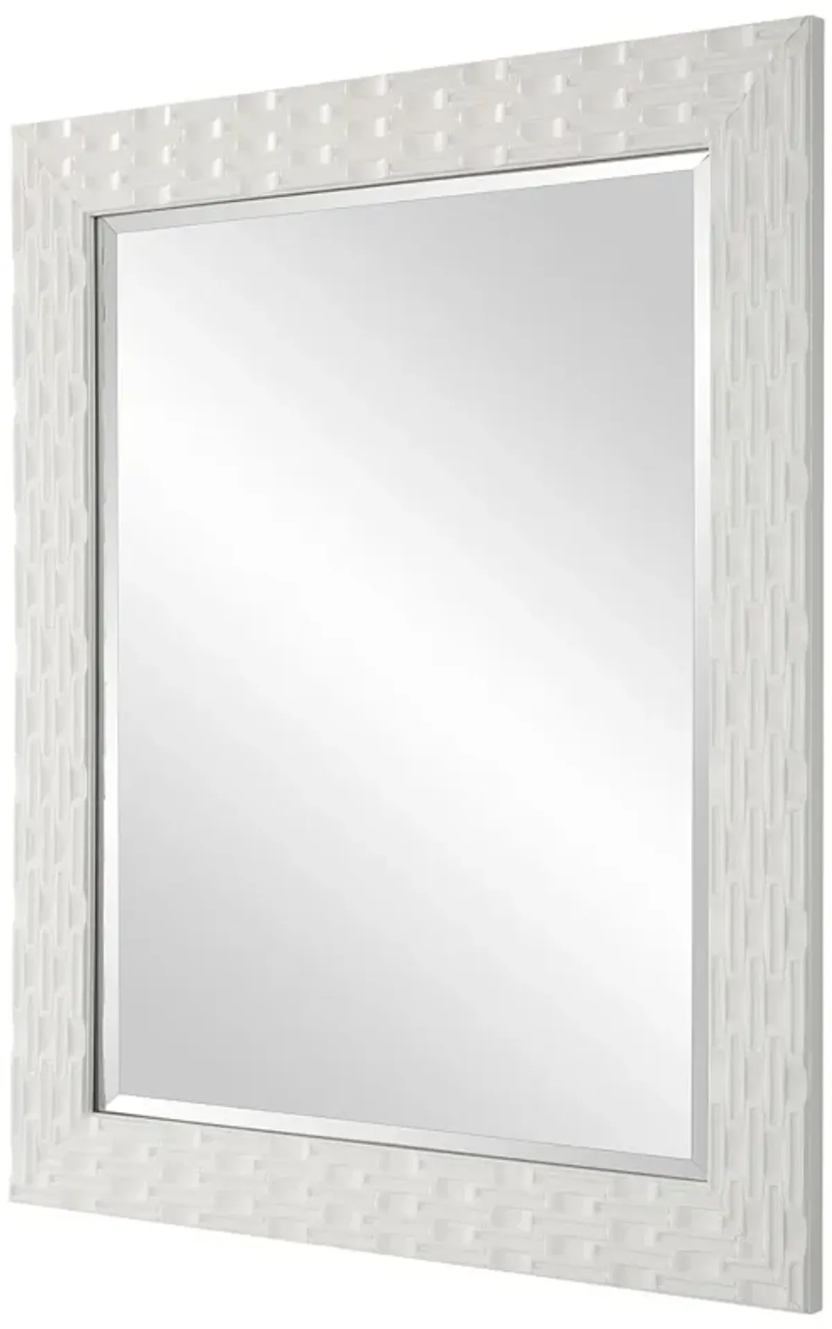 Soft White Wall Mirror