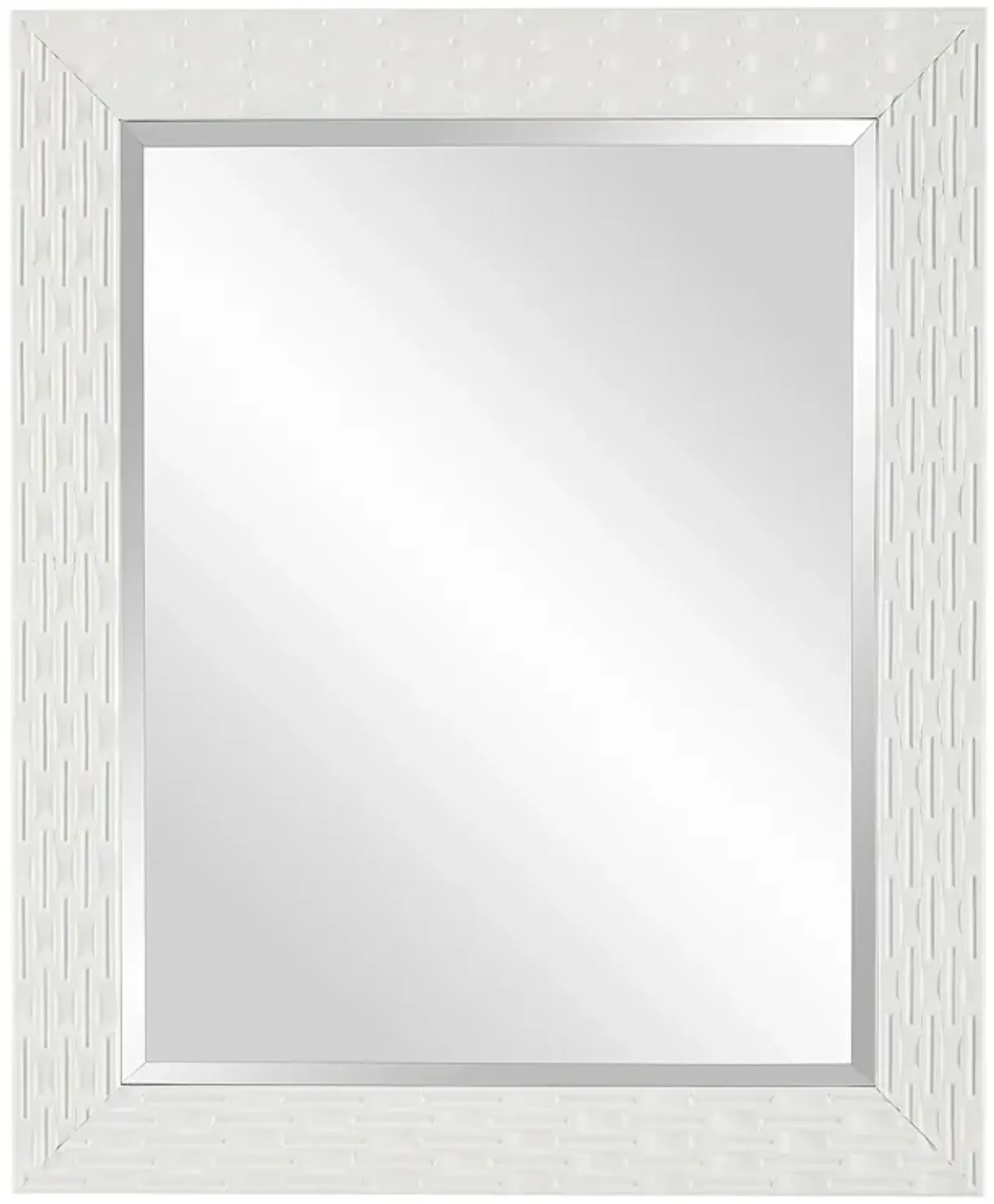 Soft White Wall Mirror