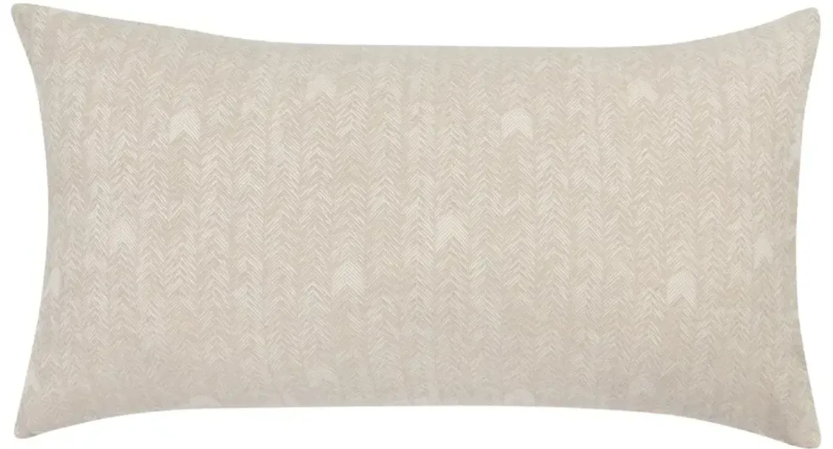 Lana 100% Cotton Embroidered Natural King Sham 