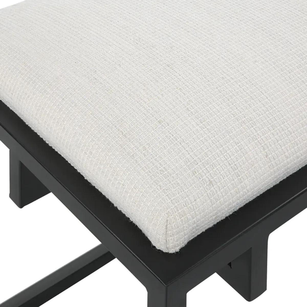 Paradox Iron & Fabric Bench