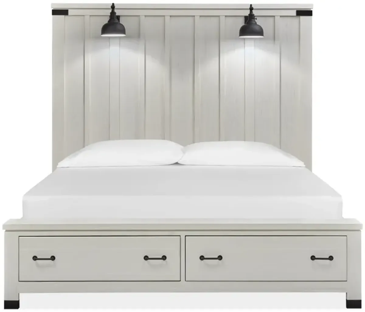 Harper Springs Complete Cal. King Panel Storage Bed