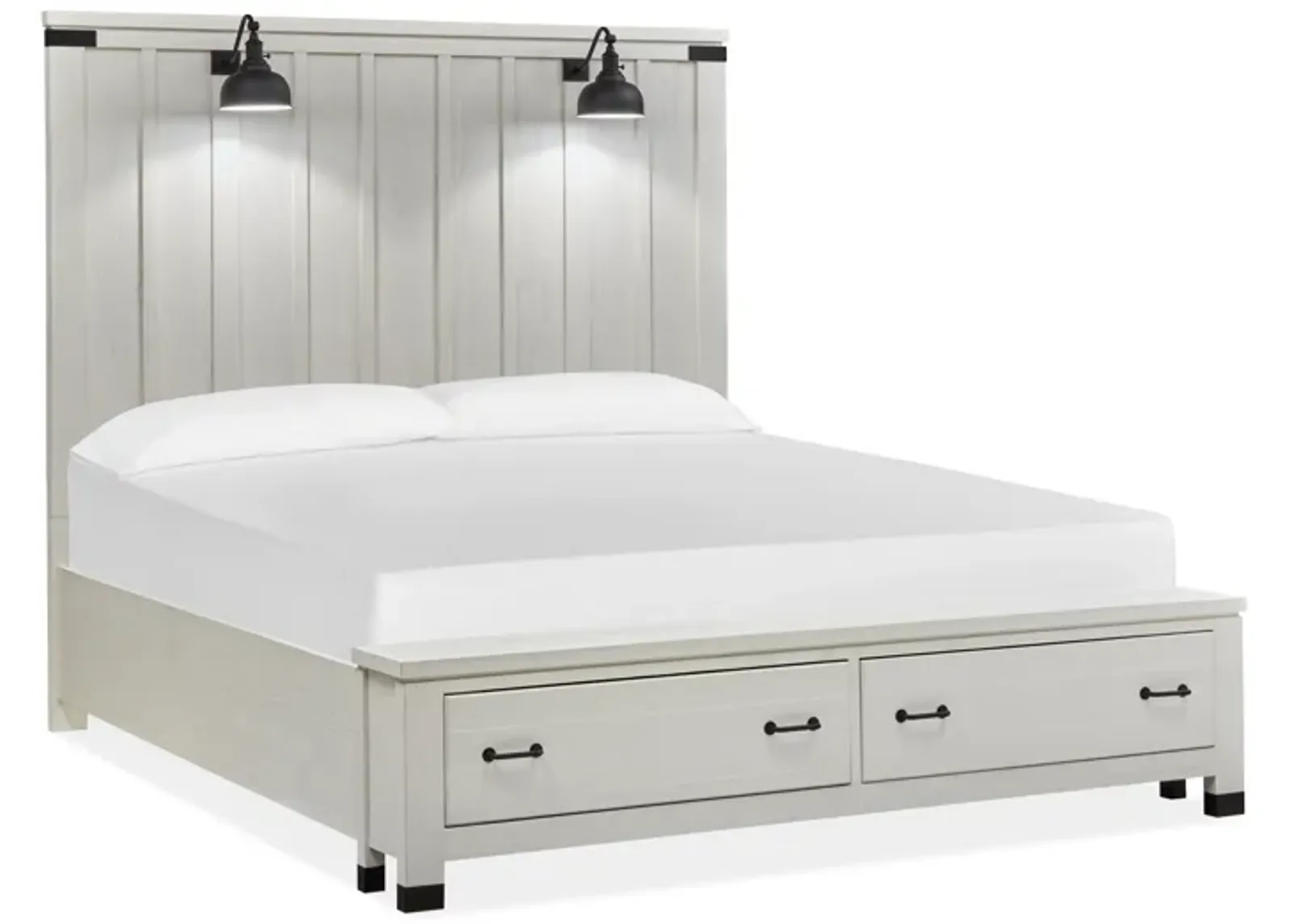 Harper Springs Complete Cal. King Panel Storage Bed