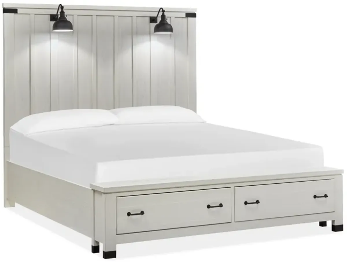 Harper Springs Complete Cal. King Panel Storage Bed