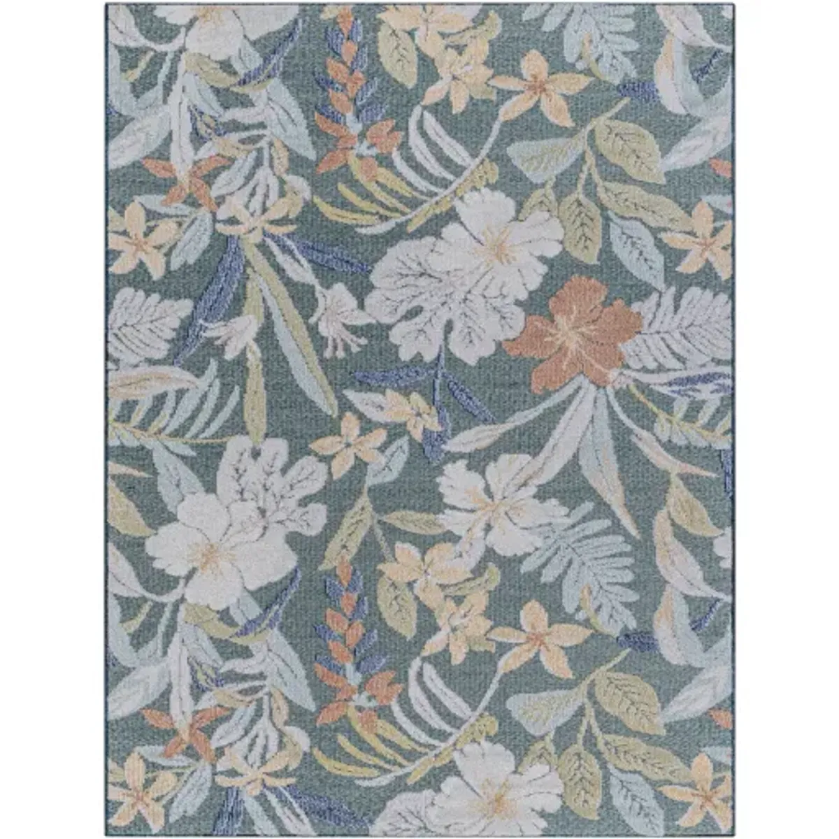 Lakeside LKD-2317 5'3" x 7' Machine Woven Rug