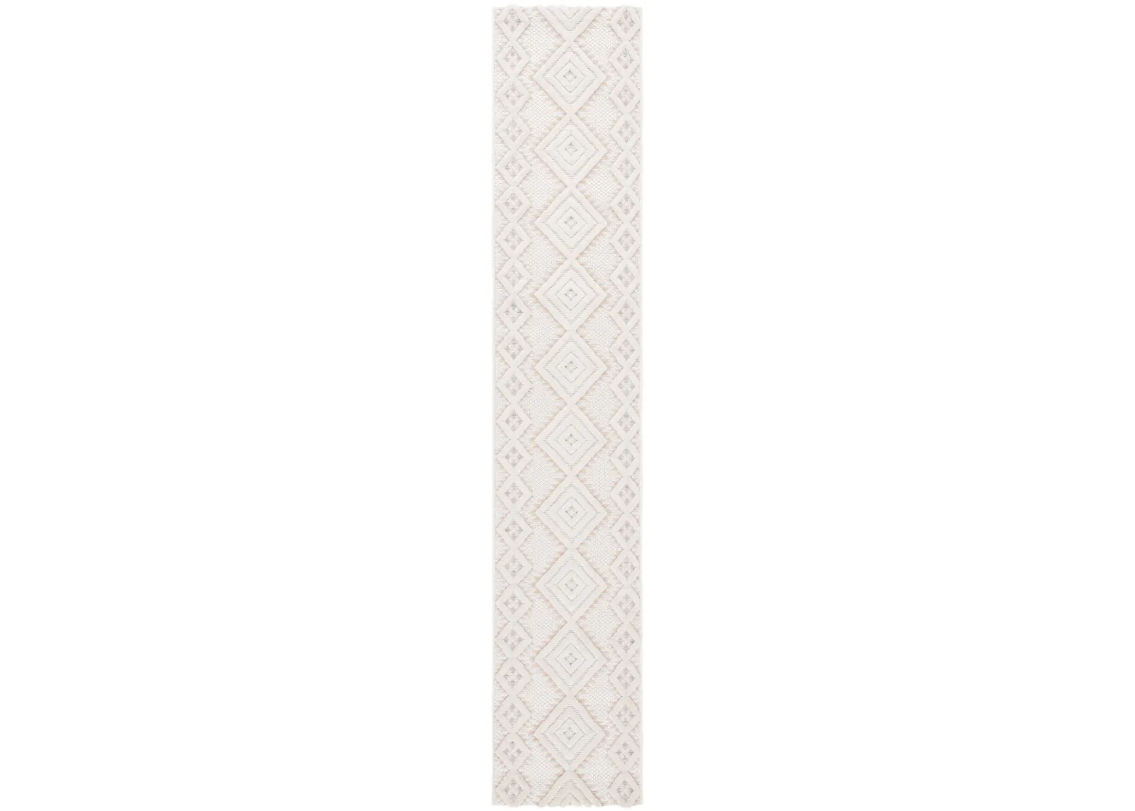 SANTORINI 106 IVORY  2' x 10' Runner Rug