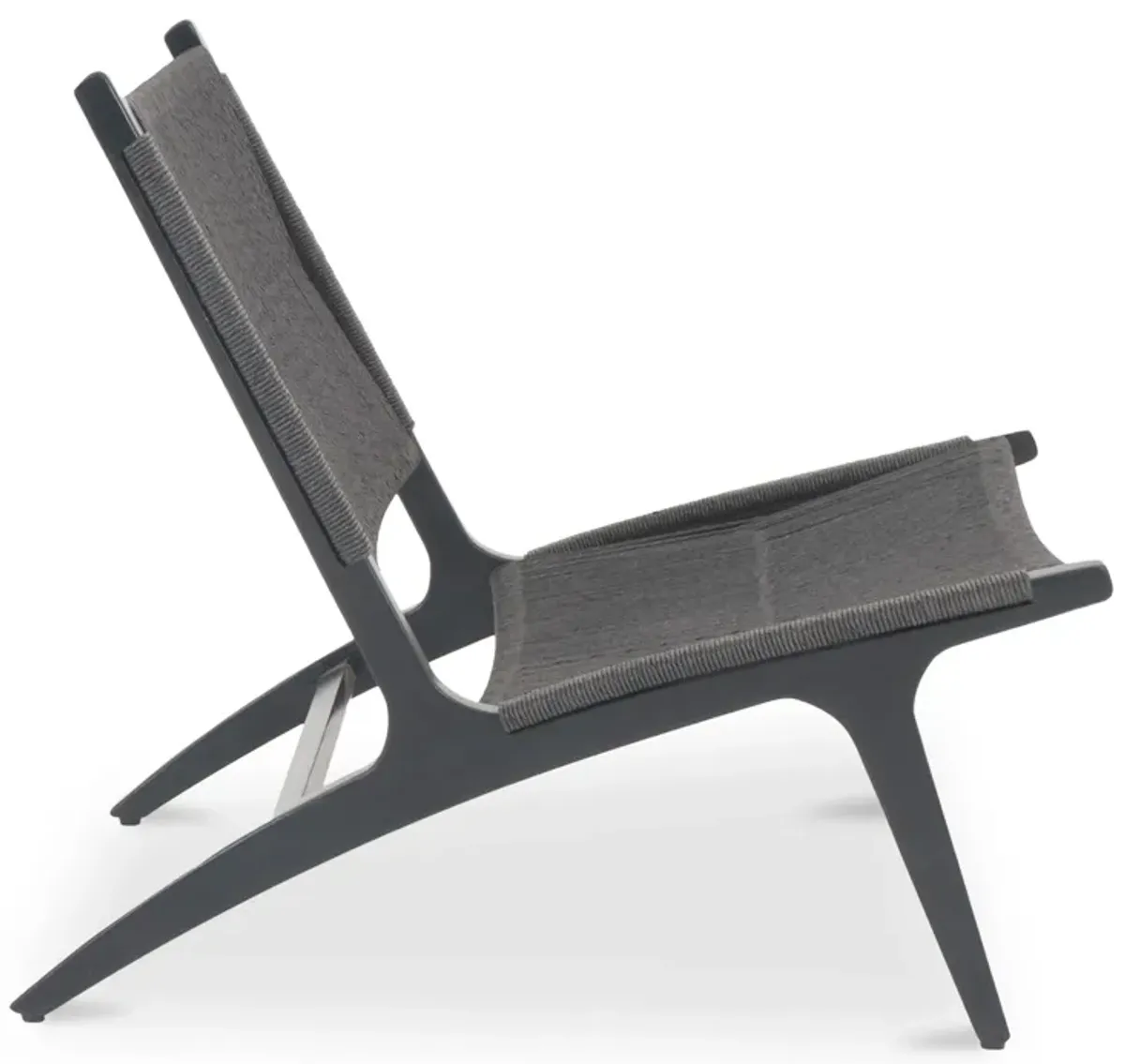 Palma Outdoor Lounge Chair Black