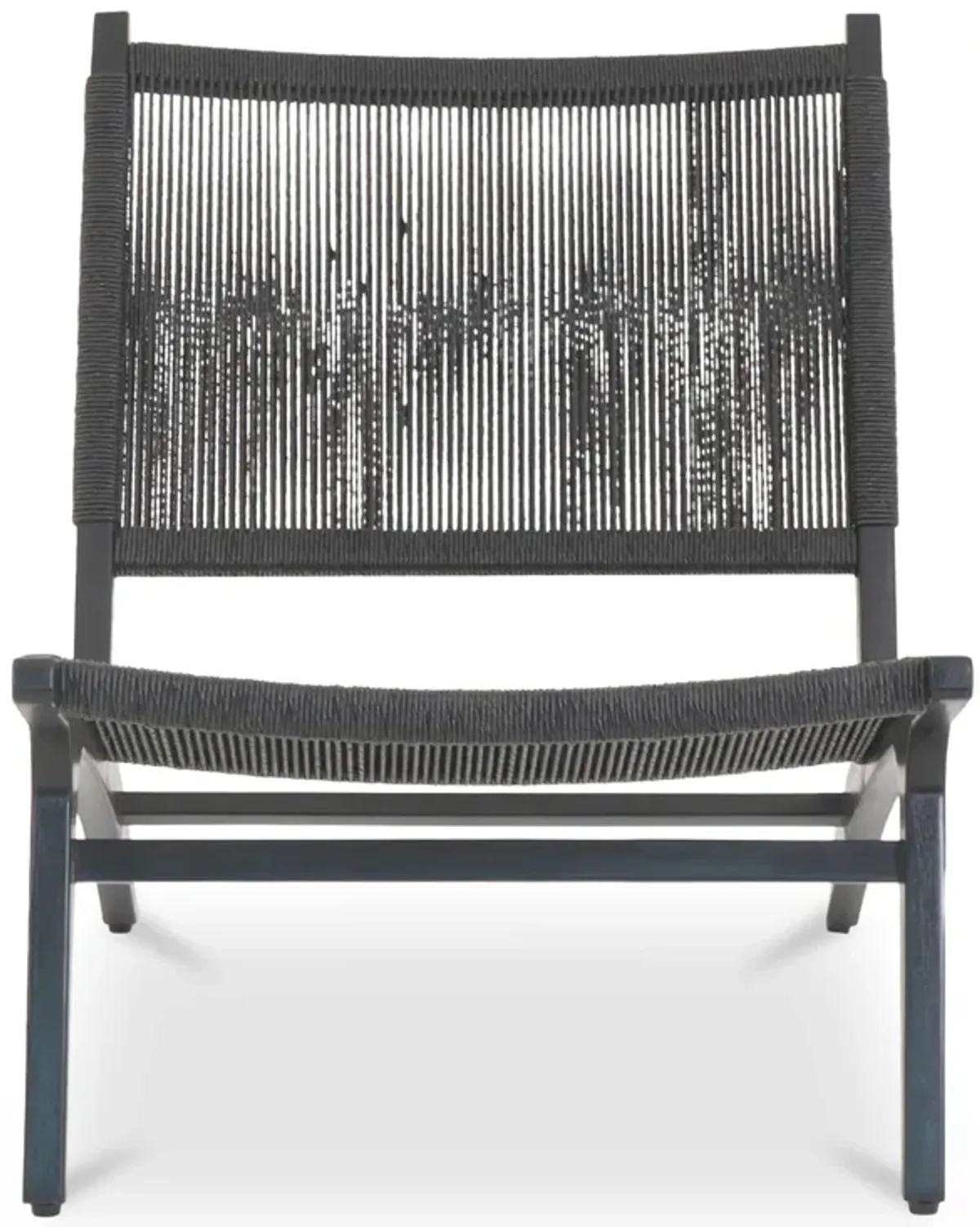 Palma Outdoor Lounge Chair Black