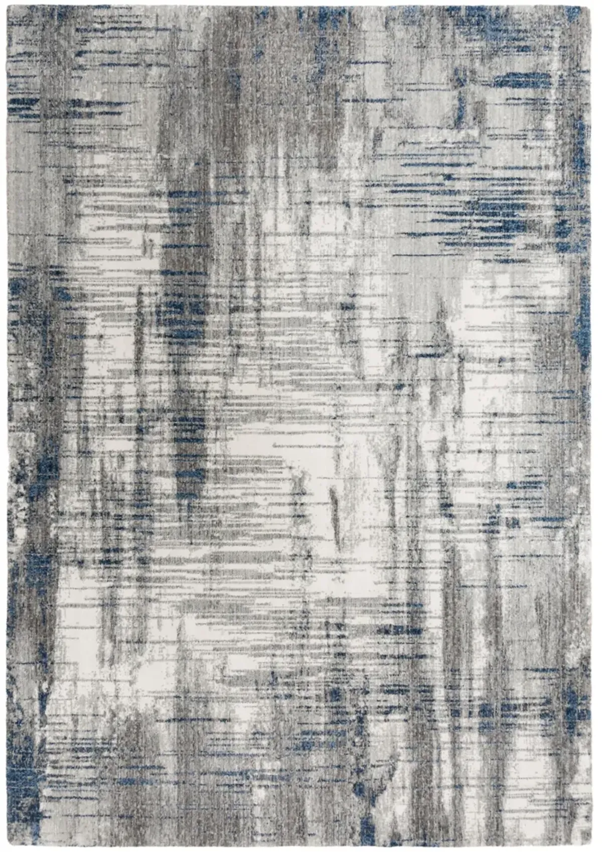 Anatolia Gray Abstract Recycled Polyester 8' x 10' Rectangle Rug