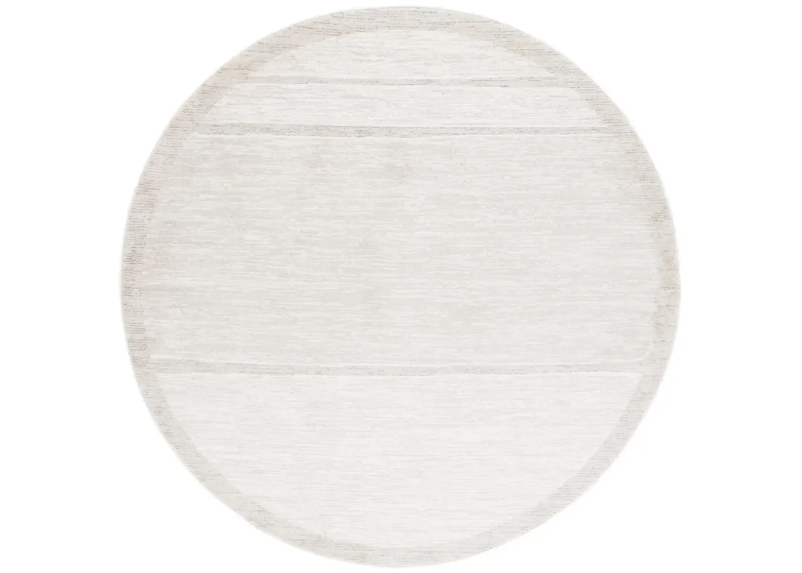 NORTHPORT 428 IVORY  6'-7' x 6'-7' Round Round Rug