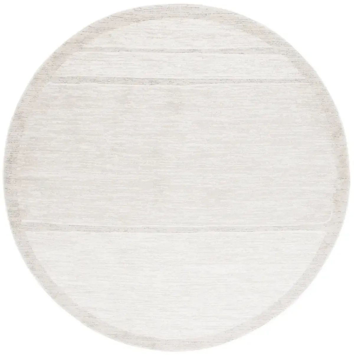 NORTHPORT 428 IVORY  6'-7' x 6'-7' Round Round Rug