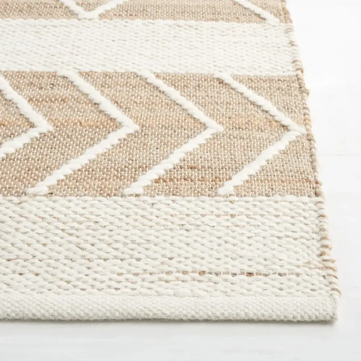 NATURAL FIBER 277 NATURAL  6' x 6' Square Square Rug