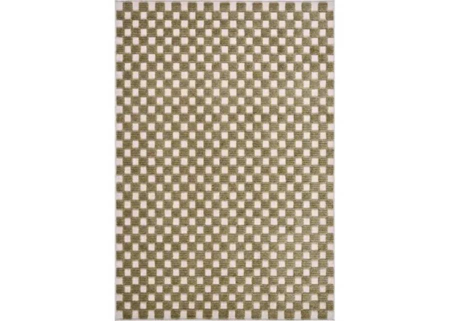 Lyna LYA-2343 2'7" x 7'2" Machine Woven Rug