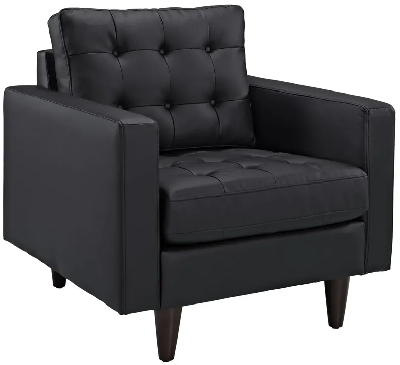 Empress Bonded Leather Armchair