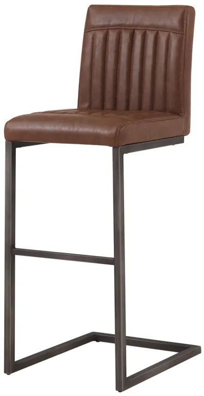 Ronan Faux Leather Bar Stool - Set Of 2