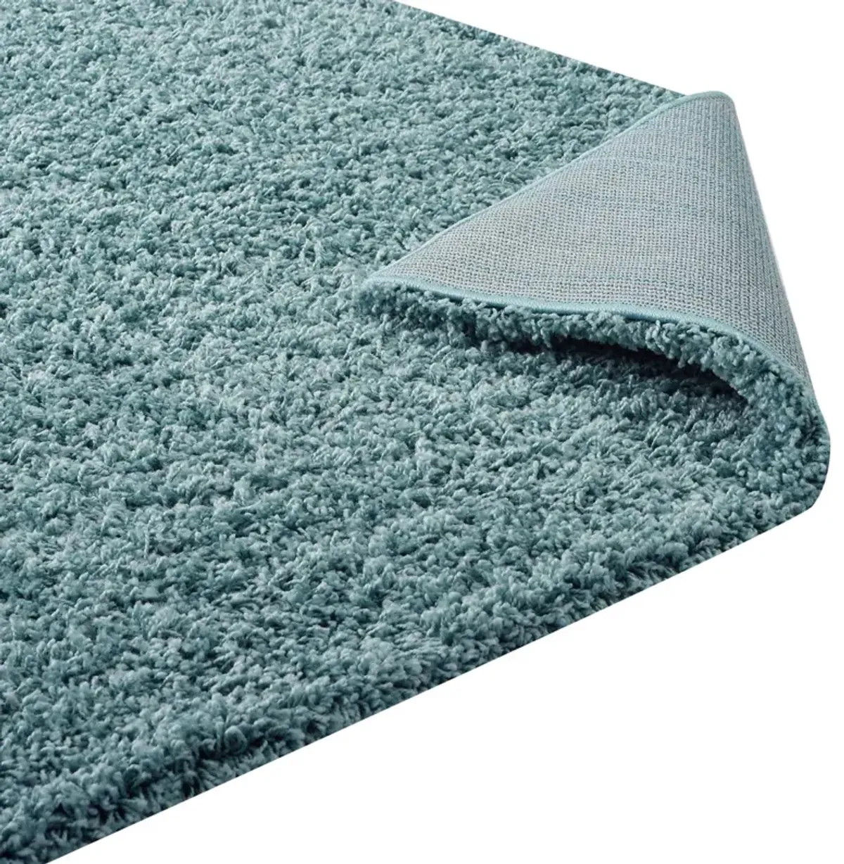 Enyssa Solid 8x10 Shag Area Rug