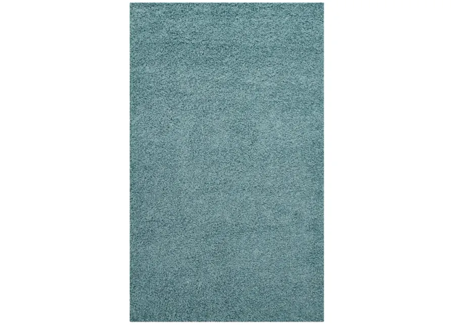 Enyssa Solid 8x10 Shag Area Rug