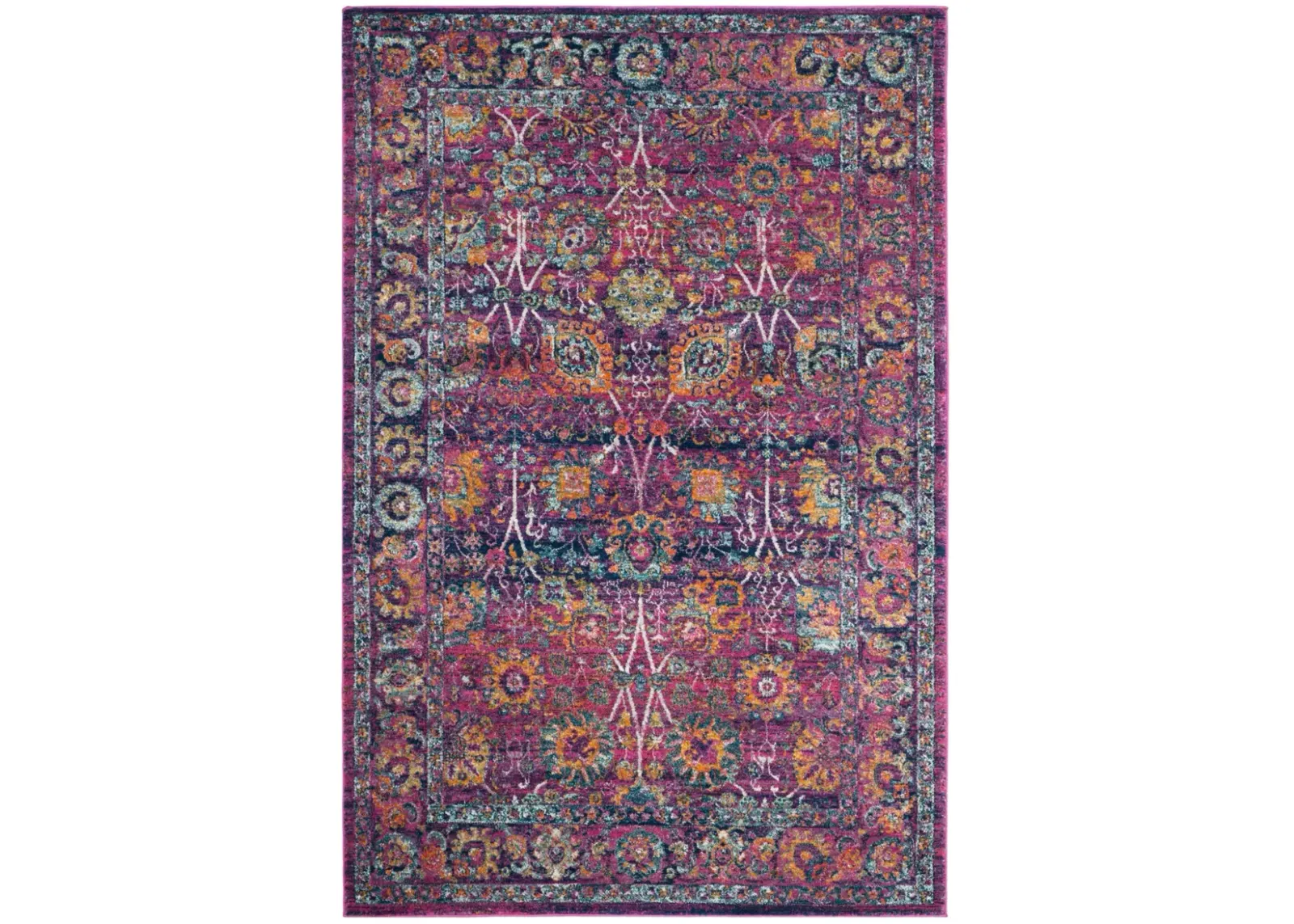 GRANADA 352 FUCHSIA  11' x 15' Large Rectangle Rug