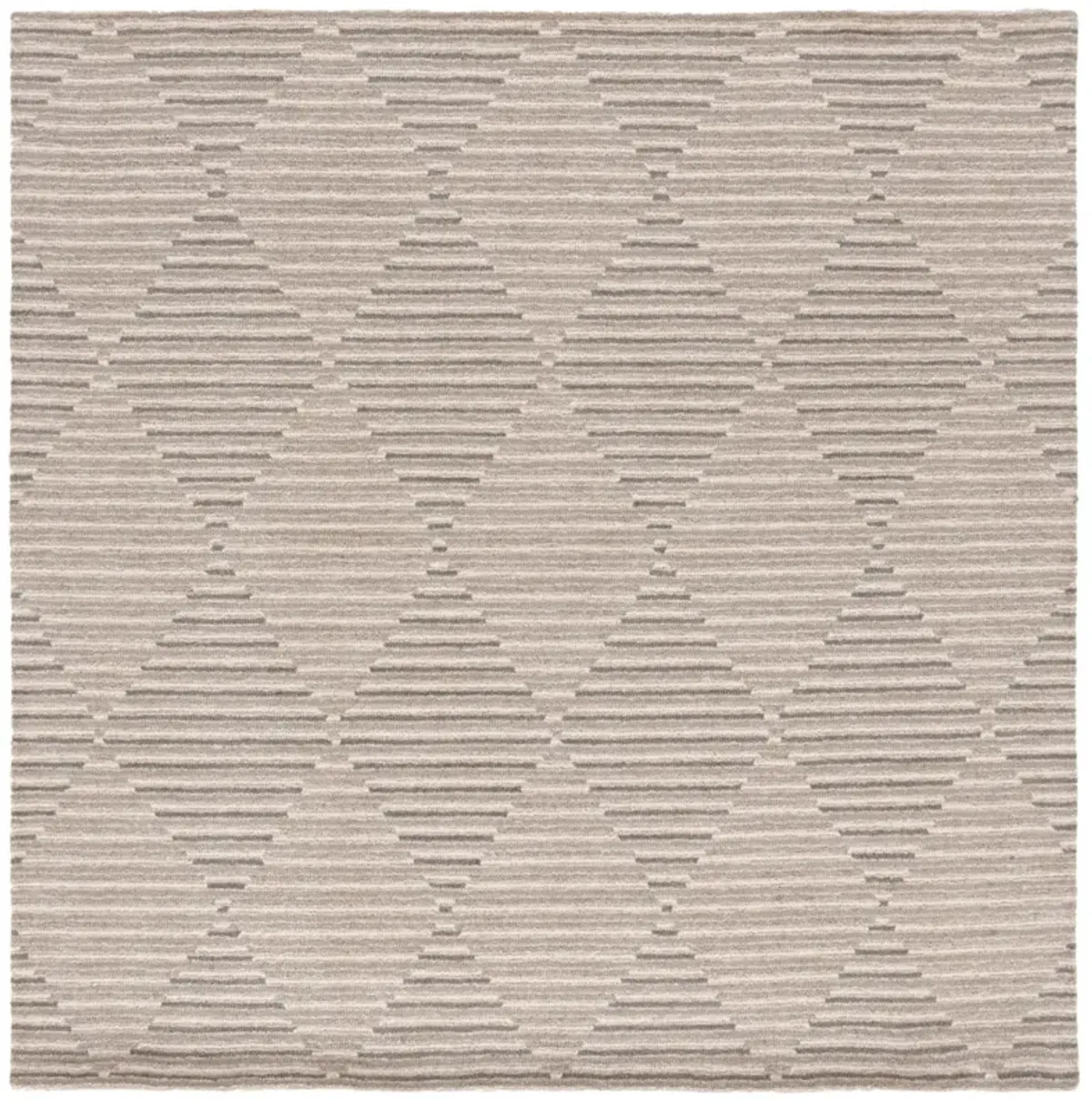 EBONY 528 BEIGE  6' x 6' Square Square Rug