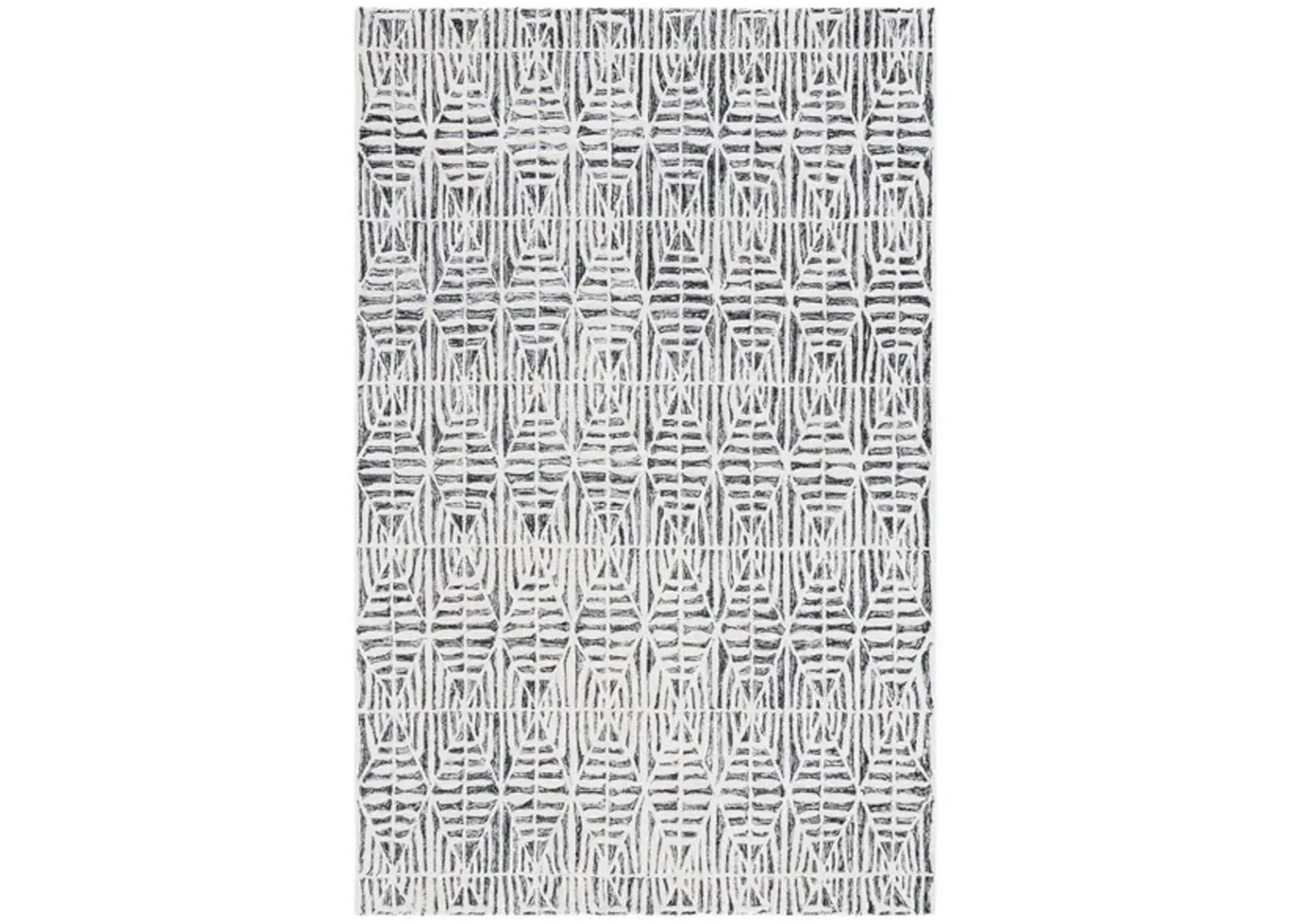 EBONY 110 Black  5' X 8' Medium Rectangle Rug