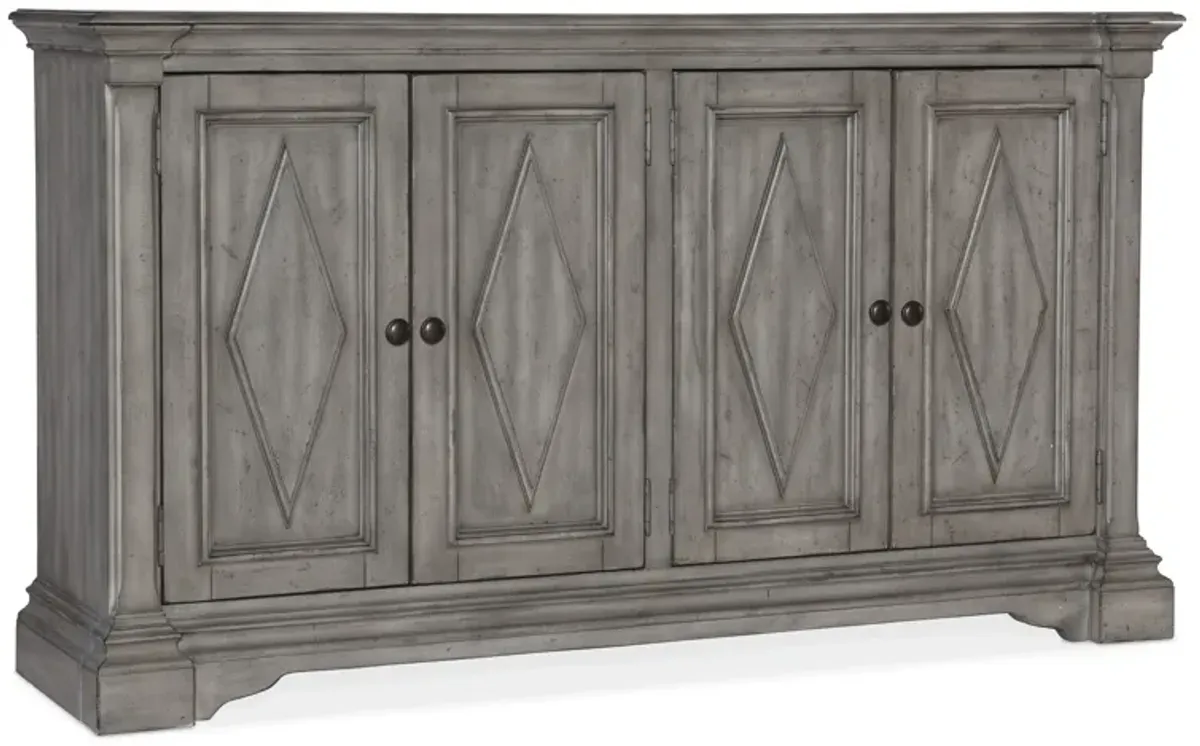 Commerce & Market 4-Door Cabinet