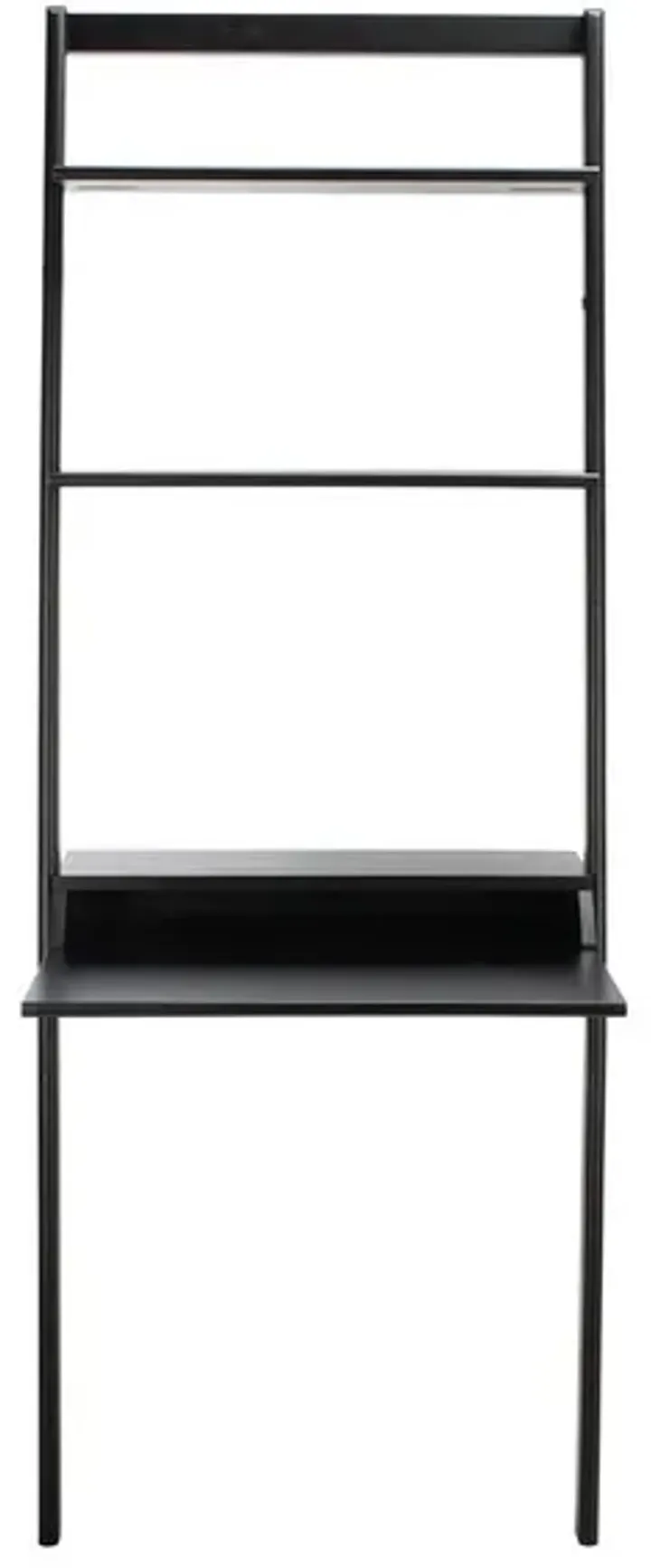 Pamella 2-Shelf Leaning Desk