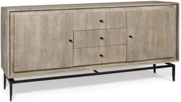Camilo 69" Wide 3 Door Wood Sideboard