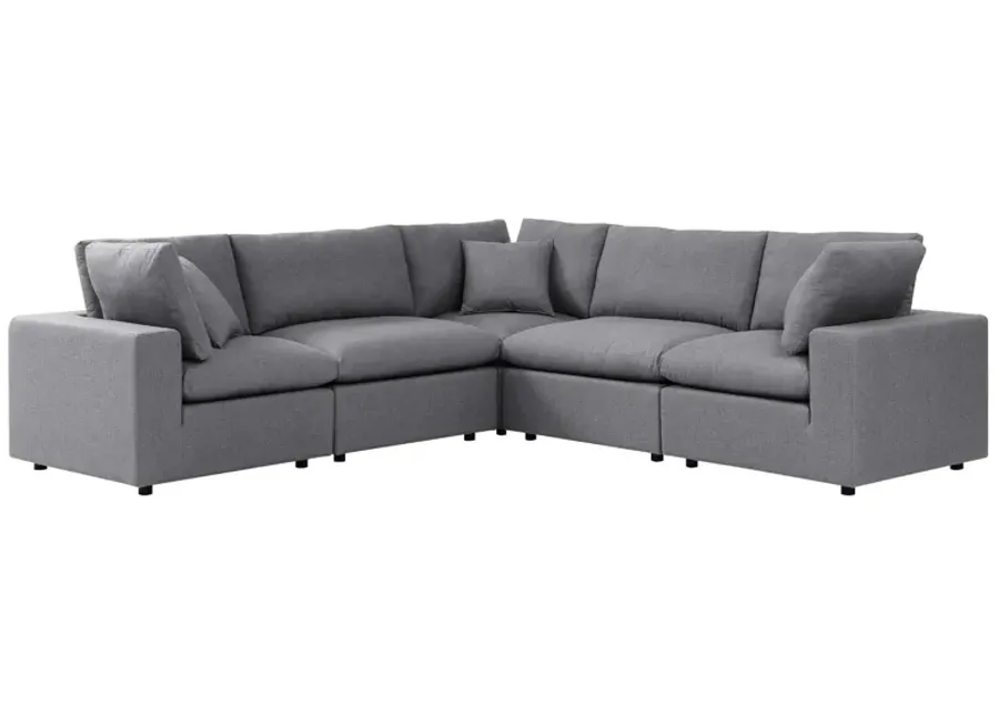 Commix 5-Piece Sunbrella� Outdoor Patio Sectional Sofa