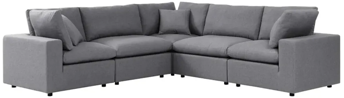 Commix 5-Piece Sunbrella� Outdoor Patio Sectional Sofa