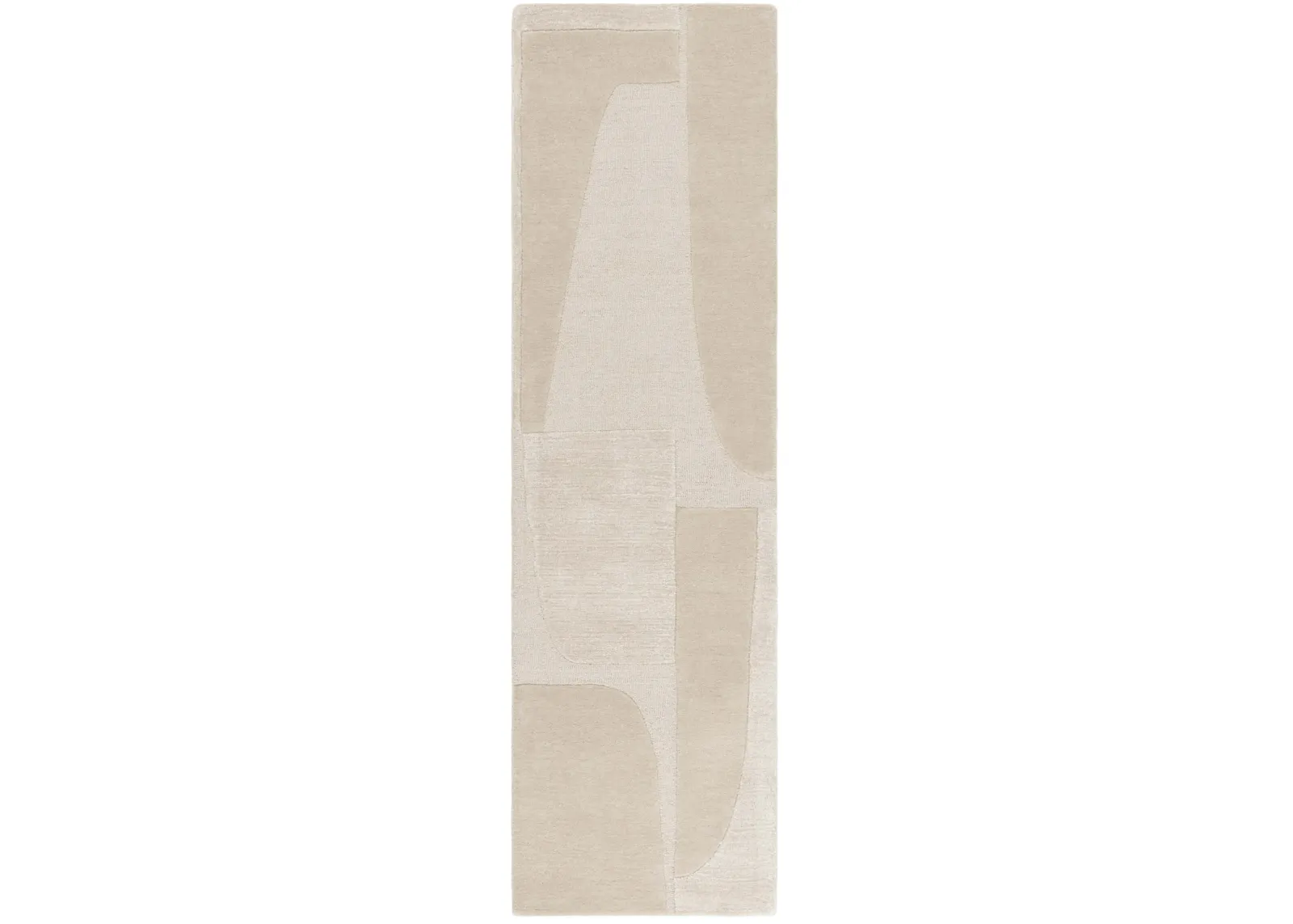 FIFTH AVENUE 252 BEIGE 2'-3' x 8' Runner Rug