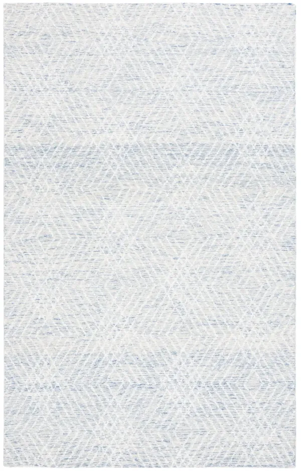 ABSTRACT Hand Tufted 4' x 6' area rug