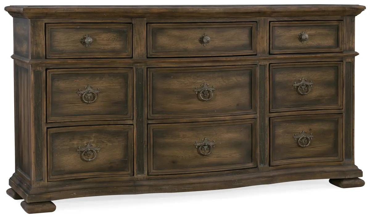 Williamson Nine-Drawer Dresser