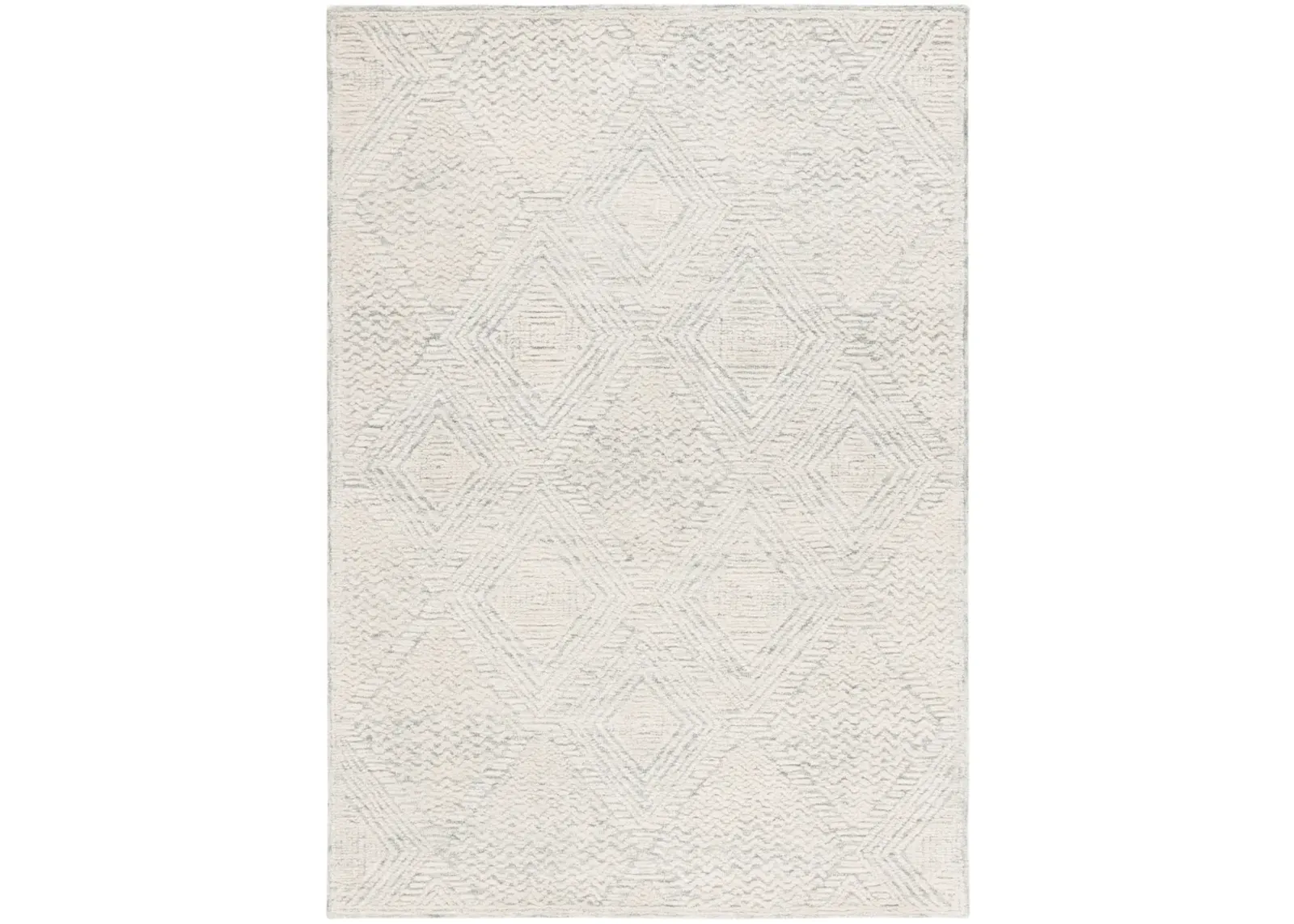 TEXTURAL 301 GREY  6' x 9' Medium Rectangle Rug