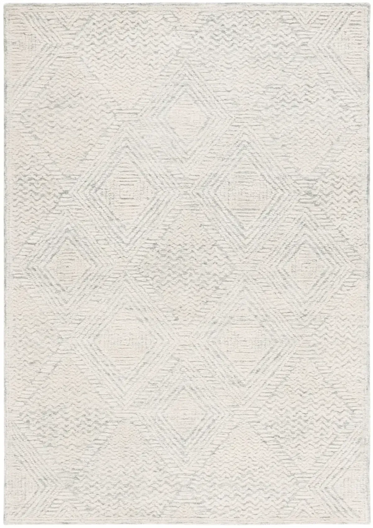 TEXTURAL 301 GREY  6' x 9' Medium Rectangle Rug