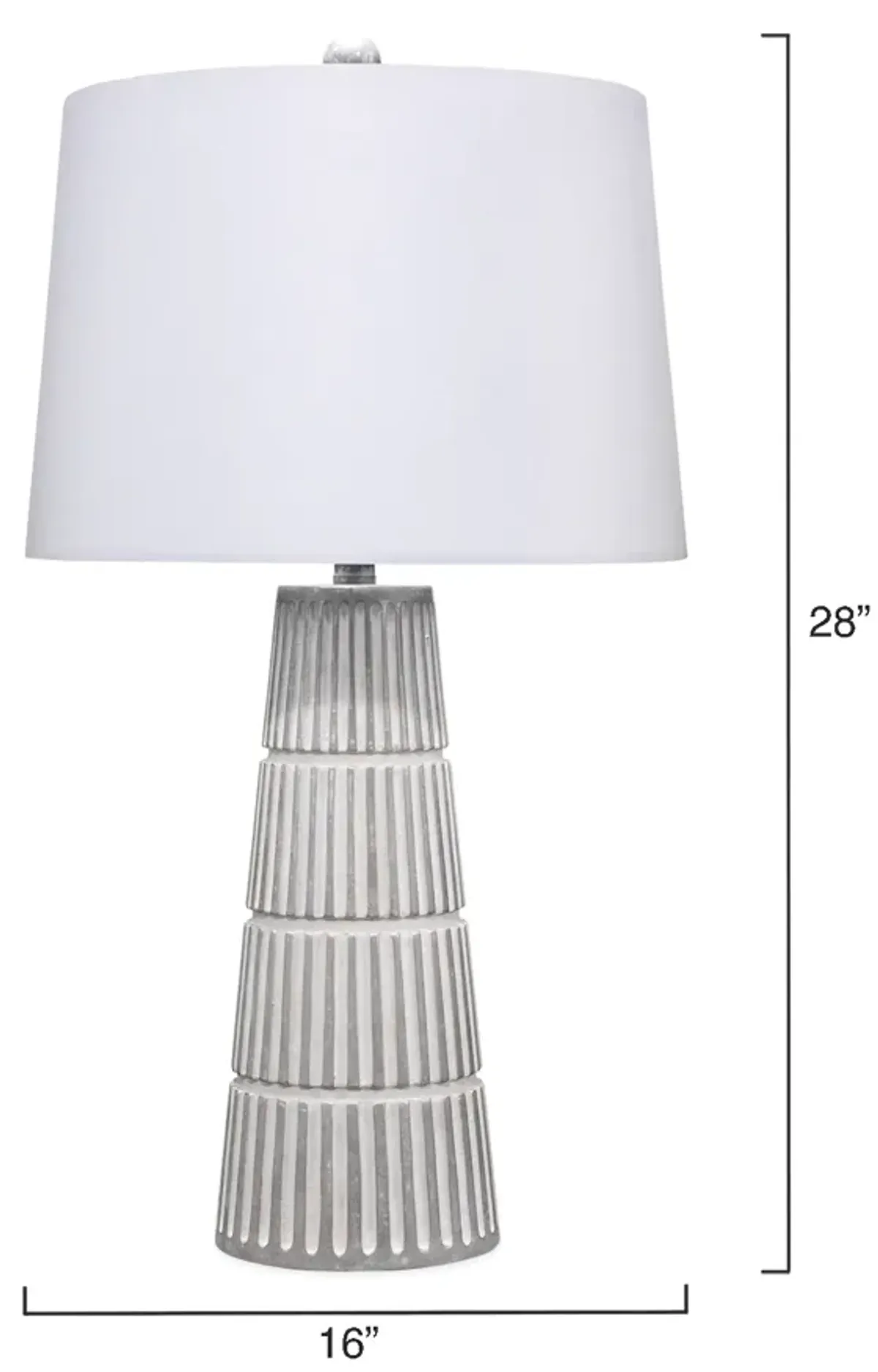 Partition Table Lamp