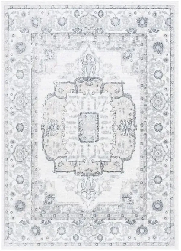 LAYLA 111 Grey 8' X 10' Large Rectangle Rug