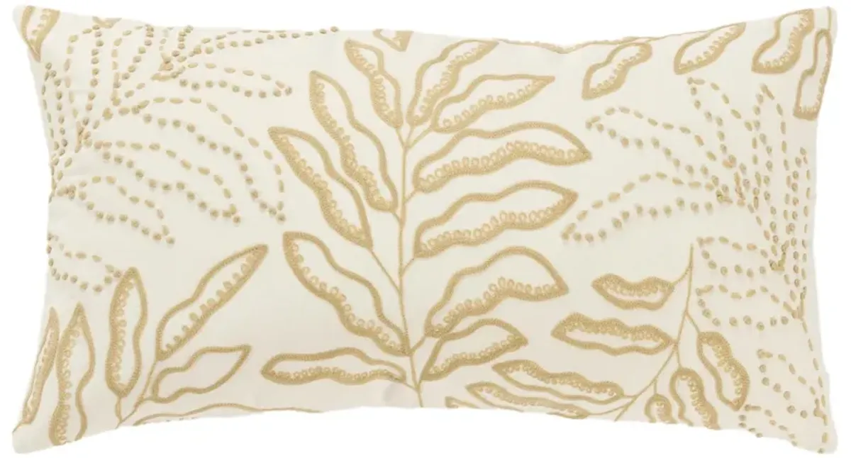 botanical  khaki Pillow