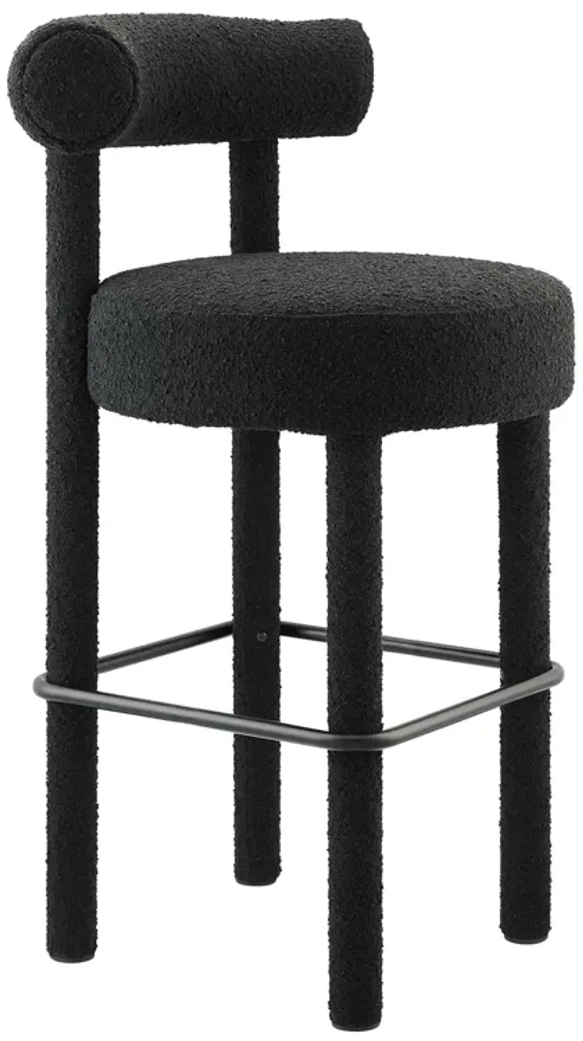 Toulouse Boucle Fabric Barstool