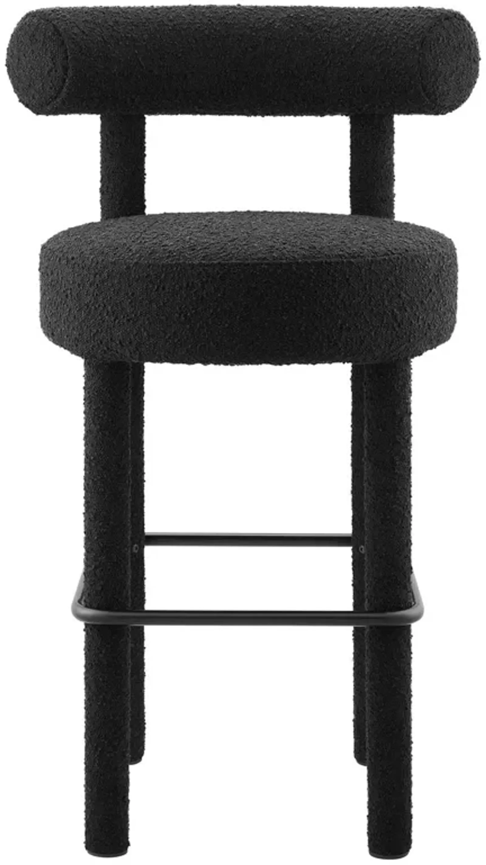 Toulouse Boucle Fabric Barstool