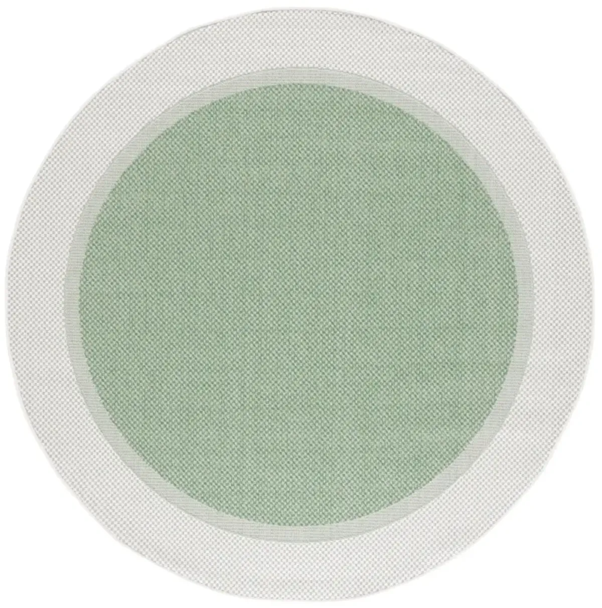 BERMUDA 886 GREEN  6'-7' X 6'-7' Round Round Rug