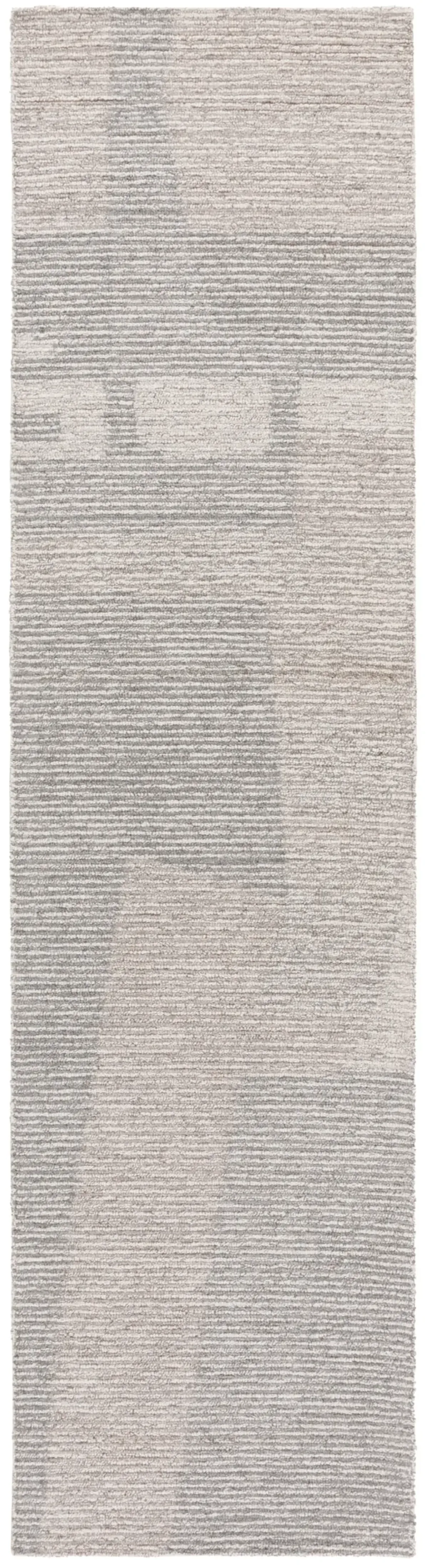 EBONY 525 GREY  2'-3' x 9' Runner Rug