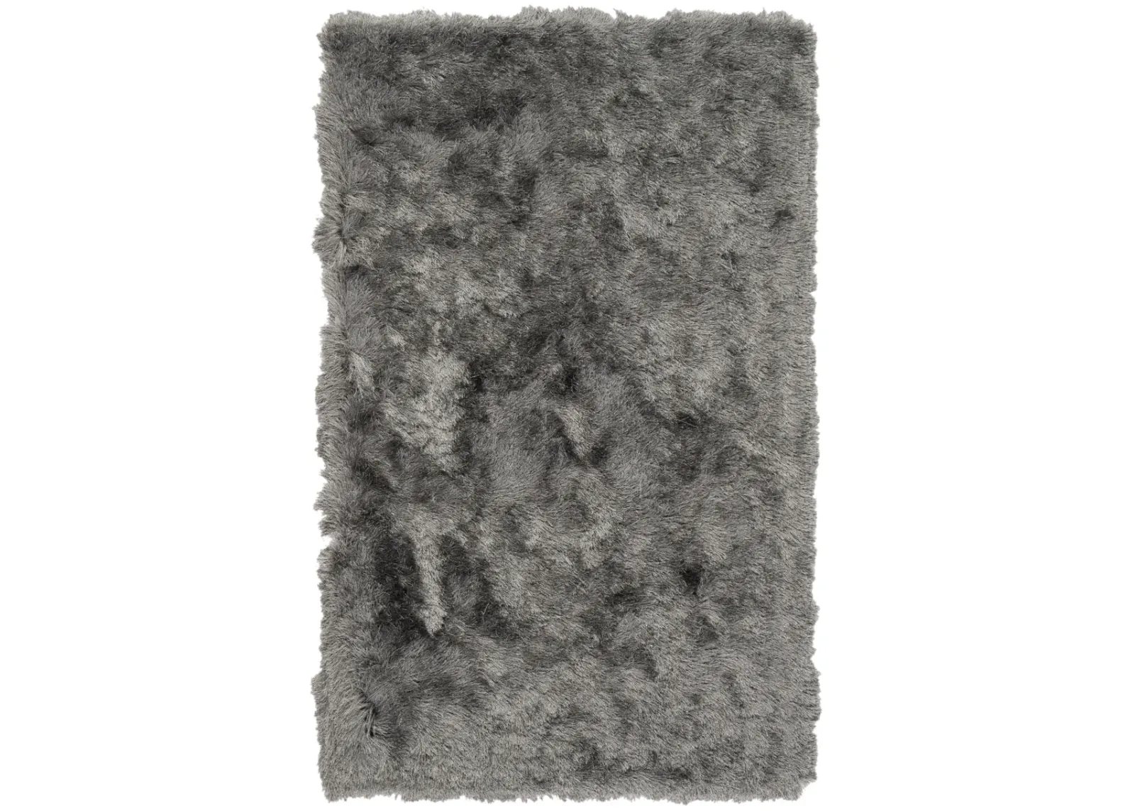 PARIS SHAG Grey 2'-6' X 4' Accent Rug