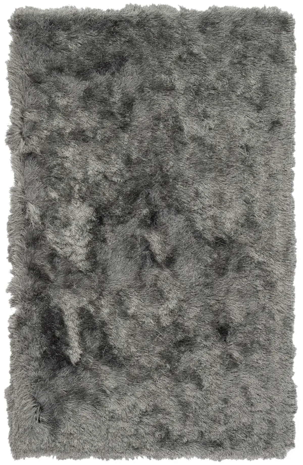 PARIS SHAG Grey 2'-6' X 4' Accent Rug