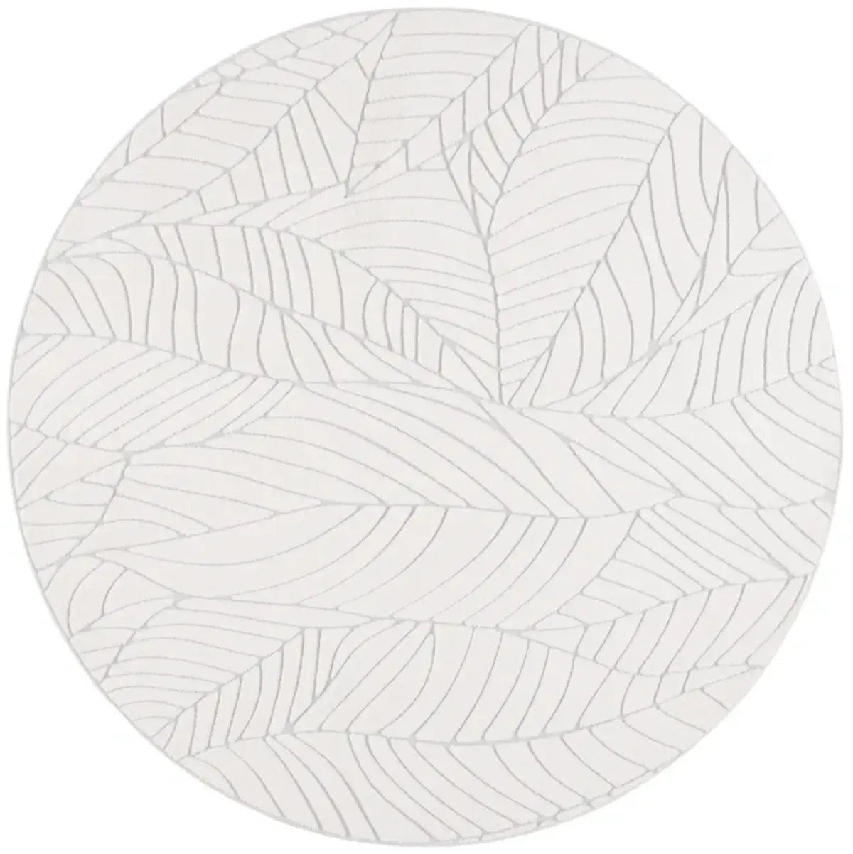 VERSAILLIES 654 IVORY 6' x 6' Round Round Rug