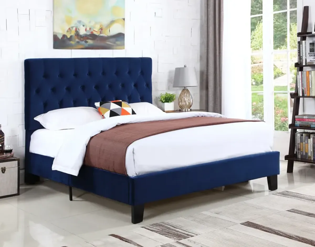 Amelia King Upholstered Bed