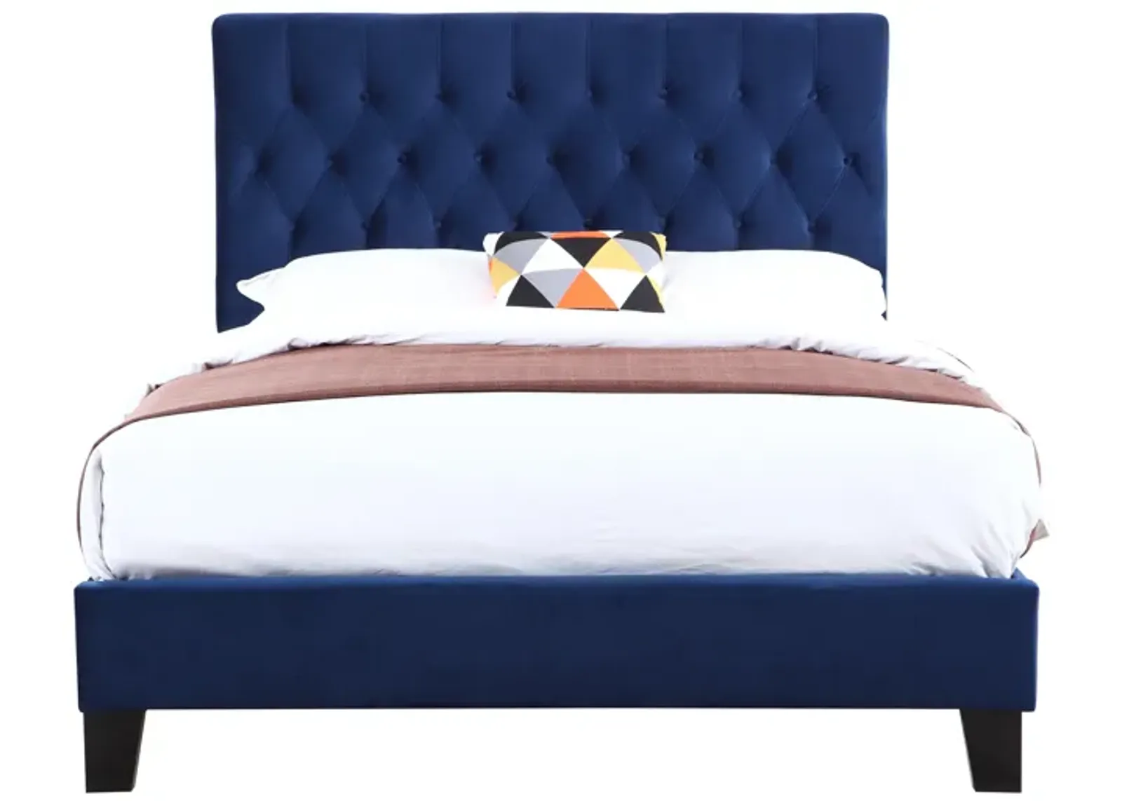 Amelia King Upholstered Bed